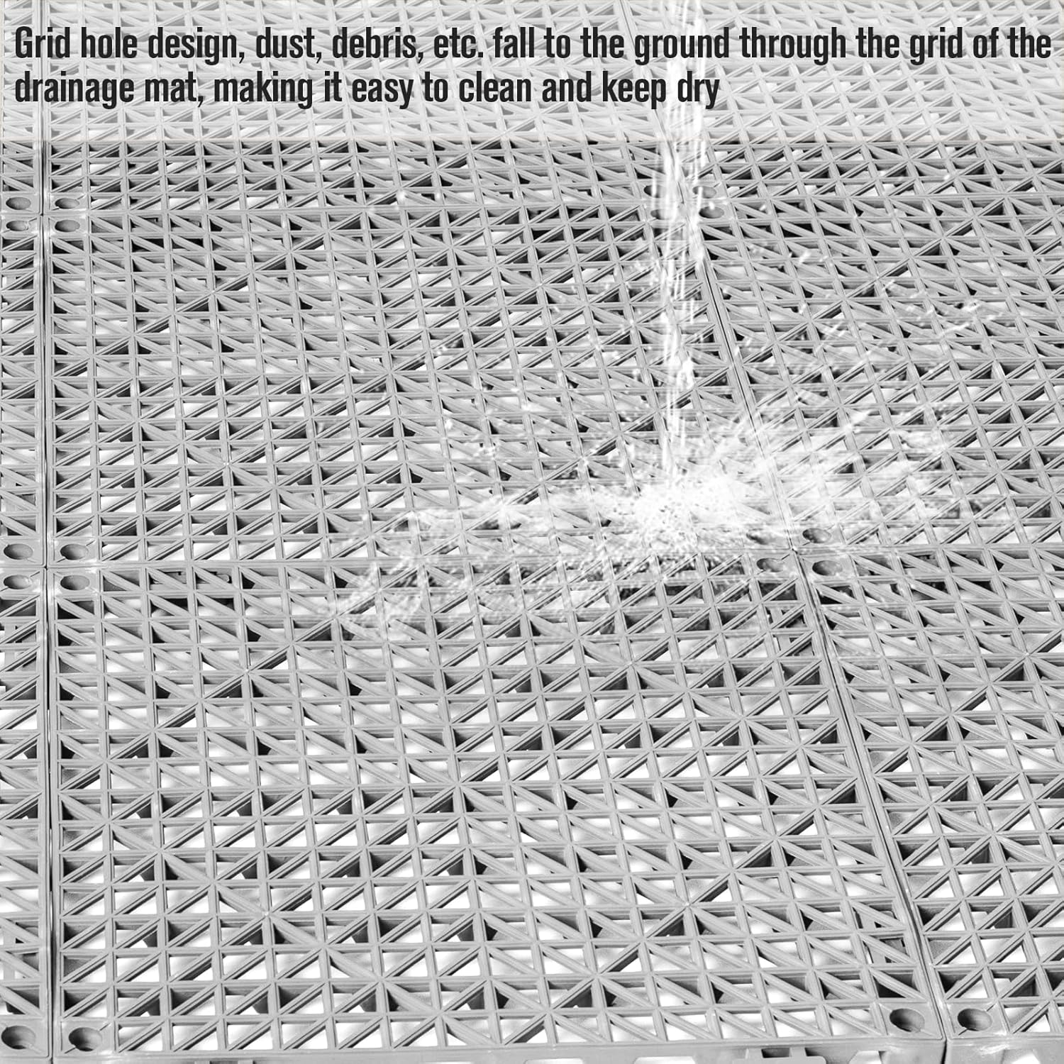 TuffTiles - Interlocking Drain Thru Tiles