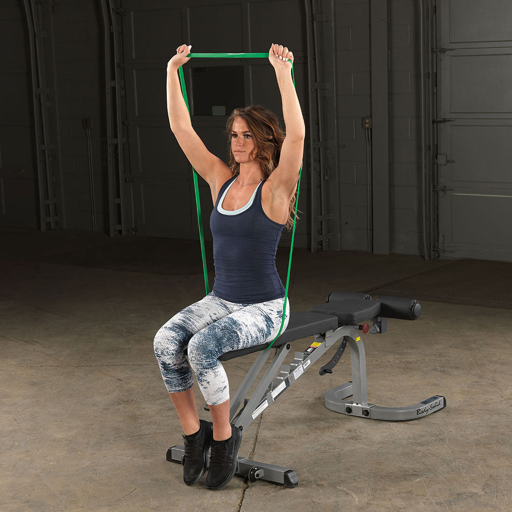 Body-Solid Tools Lifting Bands, in 5 Levels of Resistance