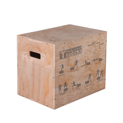 Body-Solid Tools 3-Way Wood Plyo Box