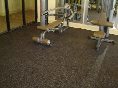 Interlocking Rubber Gym Tiles -- FITFLOORS...Rubber Floors & more