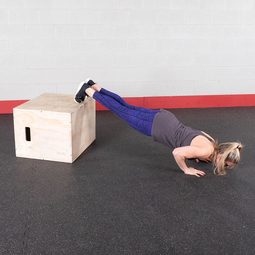 Body-Solid Tools 3-Way Wood Plyo Box