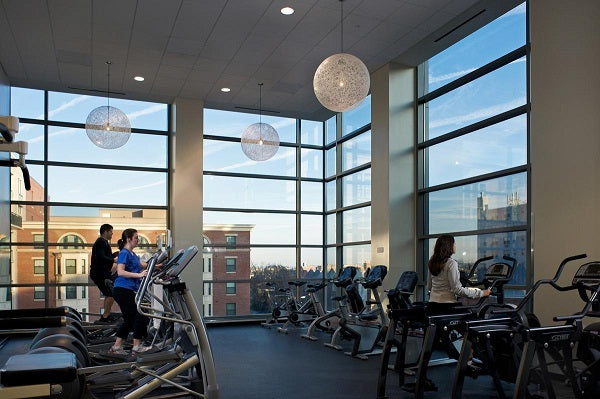 RUBBER GYM FLOORING ROLLS - BLACK - CA WAREHOUSE