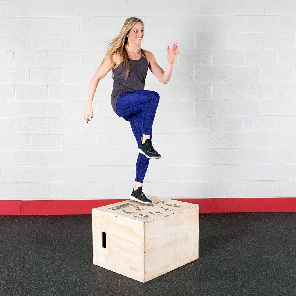 Body-Solid Tools 3-Way Wood Plyo Box