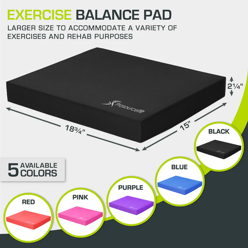 ProsourceFit Exercise Balance Pad XL
