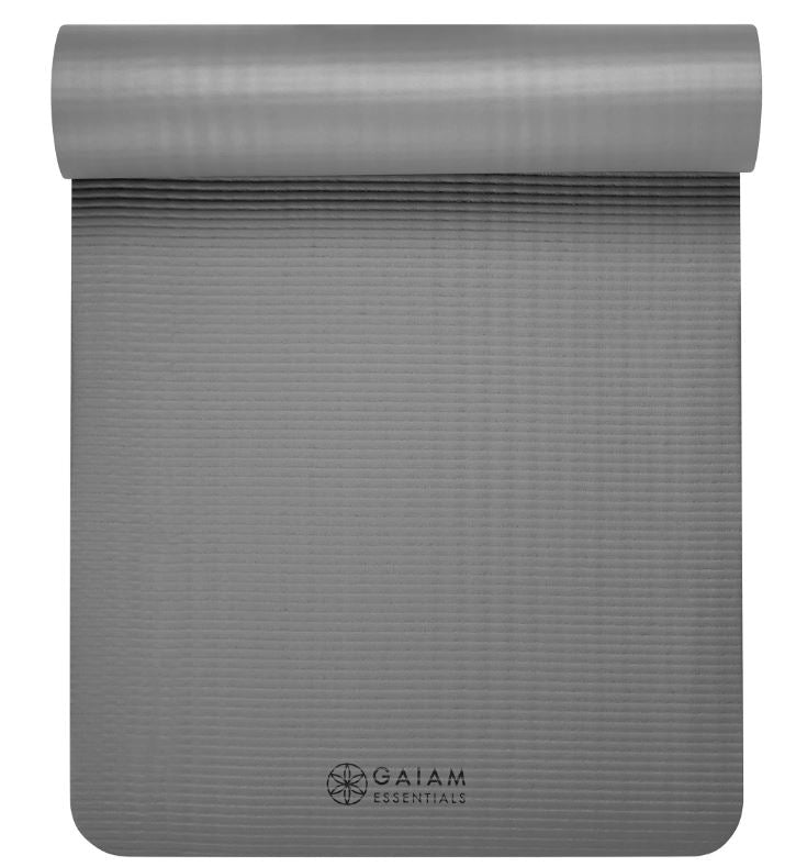 GAIAM Essentials Fitness Mat & Sling (10mm)