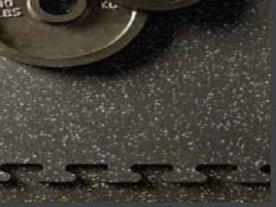 Interlocking Rubber Gym Tiles  Gray - FitFloors