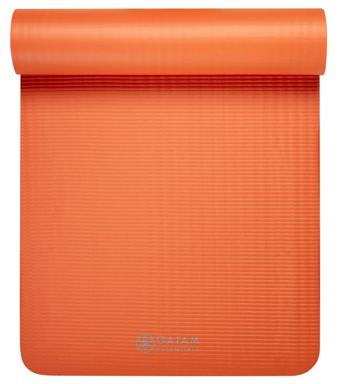 GAIAM Essentials Fitness Mat & Sling (10mm)