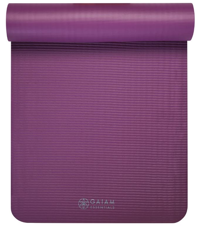 GAIAM Essentials Fitness Mat & Sling (10mm)