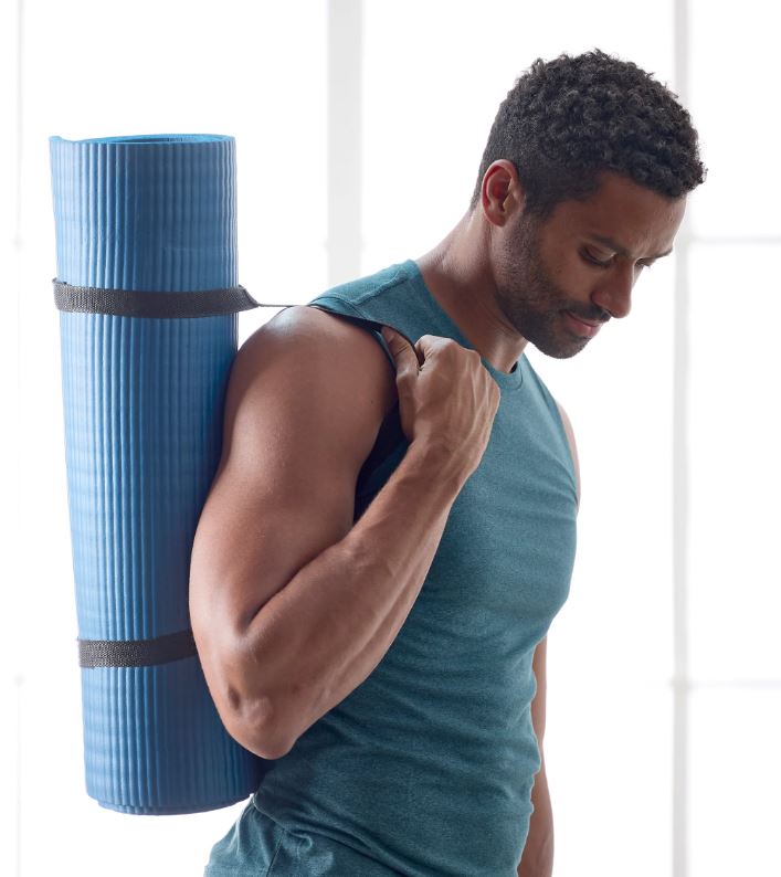 GAIAM Essentials Fitness Mat & Sling (10mm)