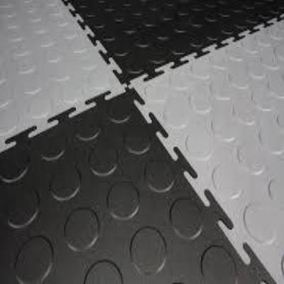 Coin top Flex tile - home gym packages - FITFLOORS...Rubber Floors & more