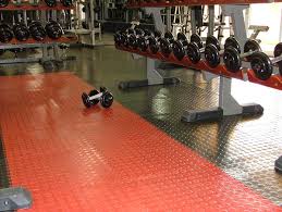 Coin top Flex tile - home gym packages - FITFLOORS...Rubber Floors & more