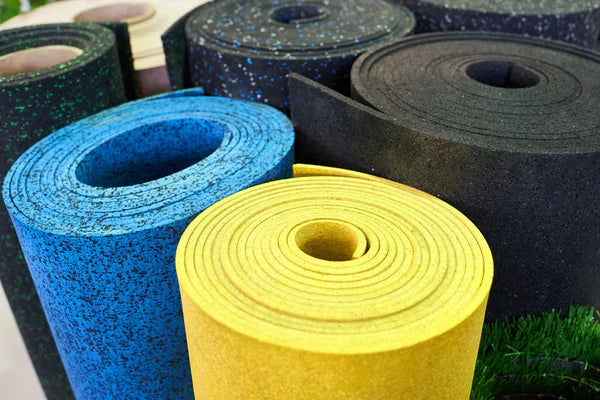Rubber Gym Flooring CrossFit Rolls – Proudly Made in America
