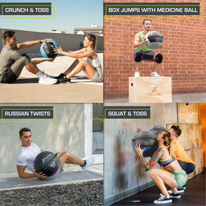 Revolutionize Your Workouts with Our 8lb Soft Medicine Balls - Perfect for Strength and Agility Training!