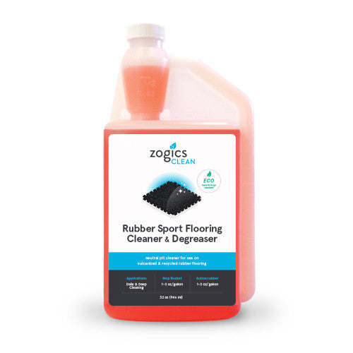 Rubber Flooring Cleaner for Gyms (32 oz or Case of 6)