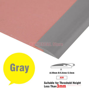 Transform Your Space with 1M Soft PVC Self-Adhesive Floor Transition Strip - Perfect for Carpet Edging and Seam Sealing!