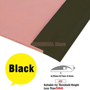 Transform Your Space with 1M Soft PVC Self-Adhesive Floor Transition Strip - Perfect for Carpet Edging and Seam Sealing!