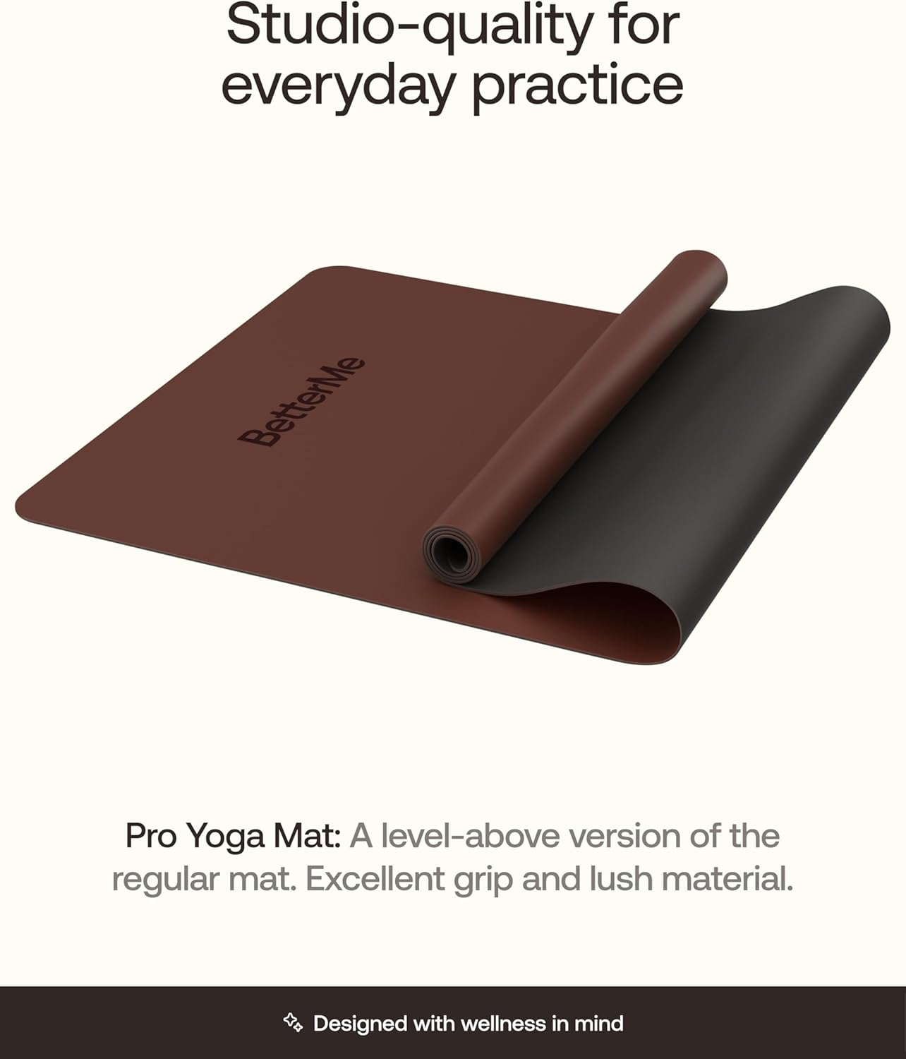 BetterMe Pro Yoga Mat - Non-Slip