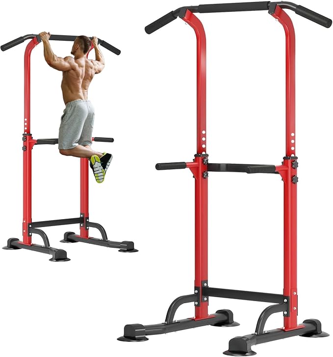 Power Tower Pull Up Bar Station