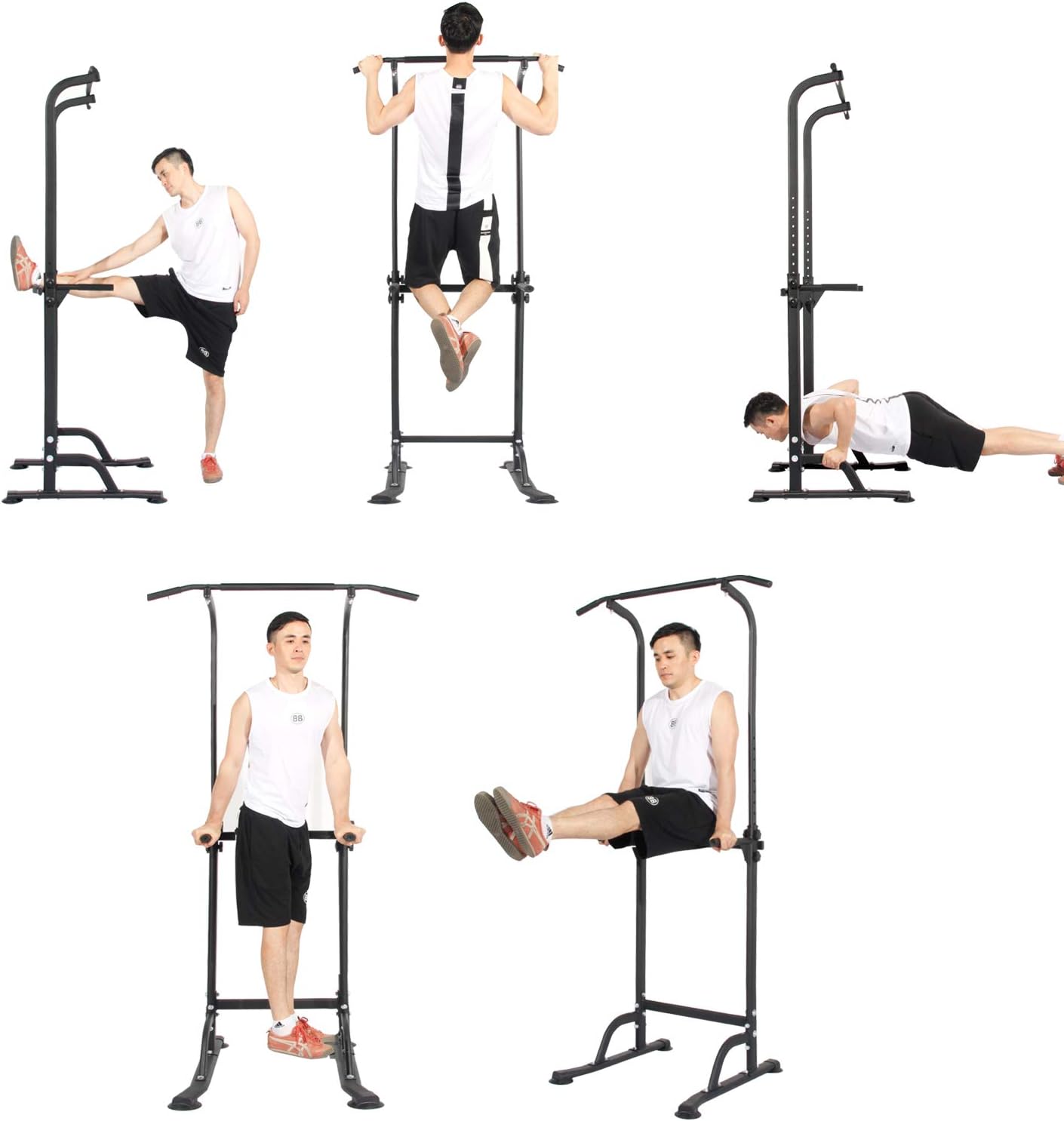 Power Tower Pull Up Bar Station