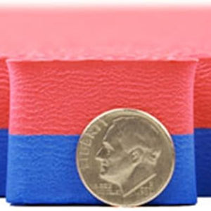 Premium 1" Thick Reversible Foam Interlocking Tiles - Perfect for Yoga, Gymnastics, MMA & Jiu Jitsu Training - Available in 3'X3' & 2'X2' Sizes