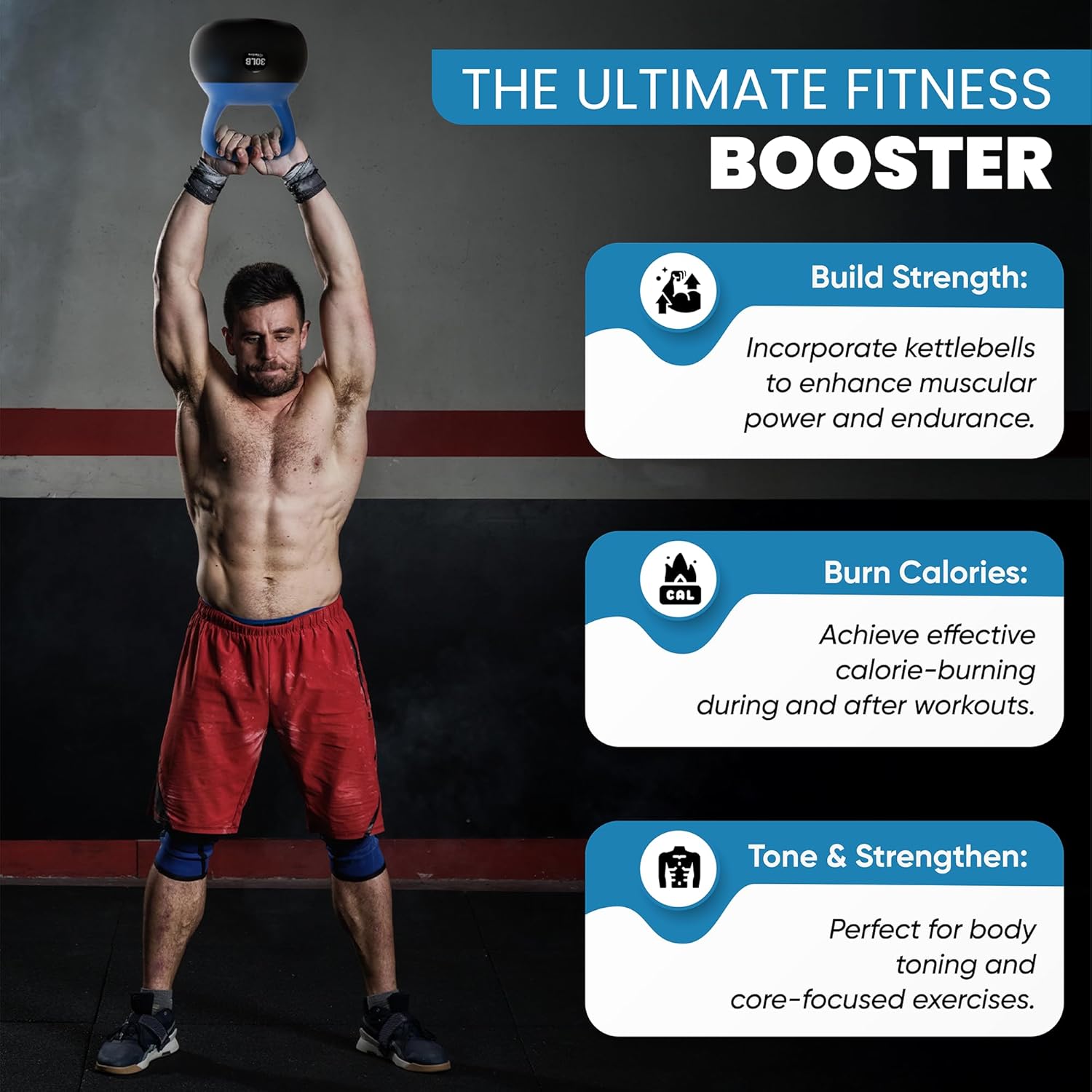 Soft Base Kettlebells - Sea & Iron Sand Filled