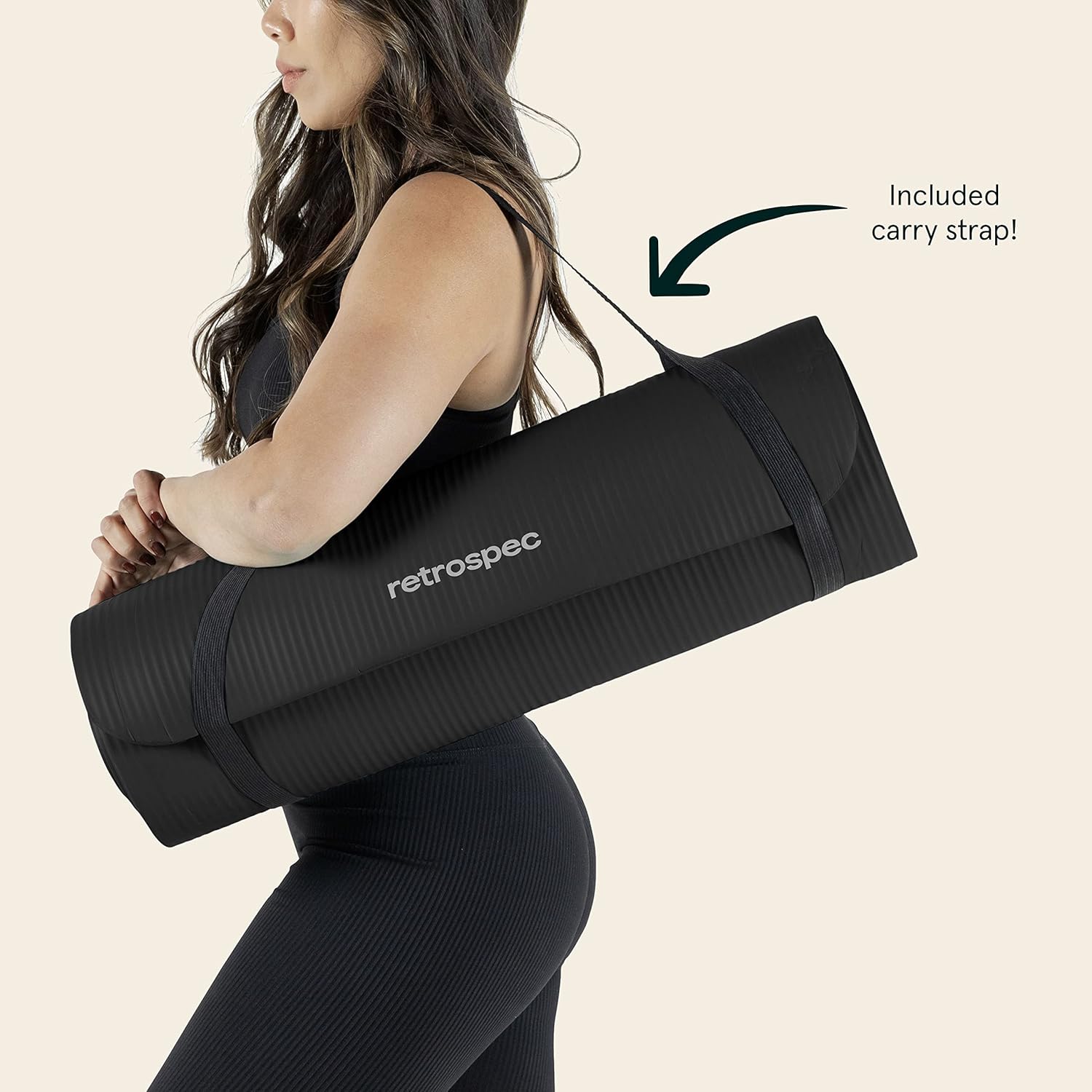 Thick Yoga and Pilates Mat 1 inch