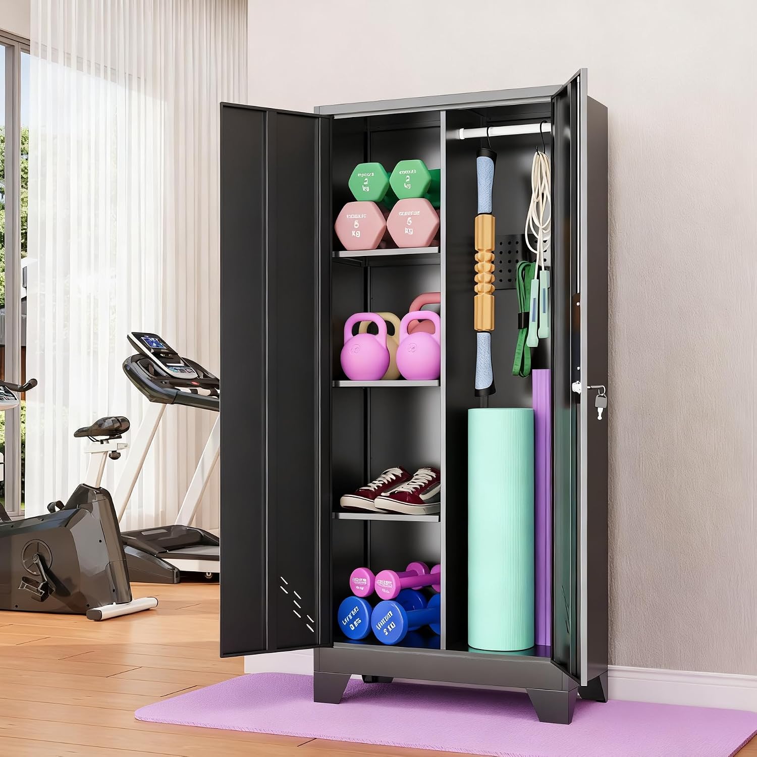 Gym Storage Cabinet