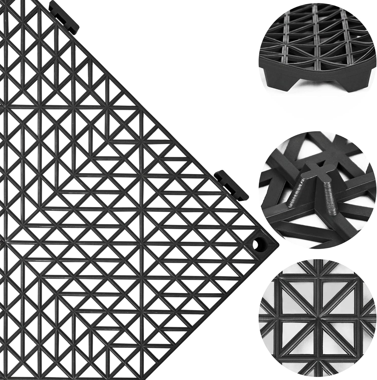 TuffTiles - Interlocking Drain Thru Tiles