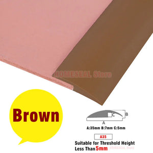 Transform Your Space with 1M Soft PVC Self-Adhesive Floor Transition Strip - Perfect for Carpet Edging and Seam Sealing!