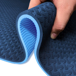 Transform Your Workout with Our Eco-Friendly 8mm Non-Slip Yoga Mat - Perfect for Yoga & Pilates! 🧘‍♀️💪