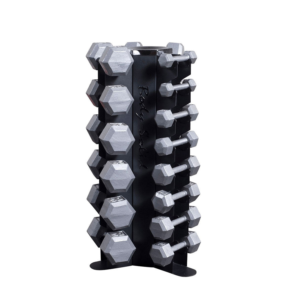 Body-Solid 3-Side Vertical Dumbbell Rack