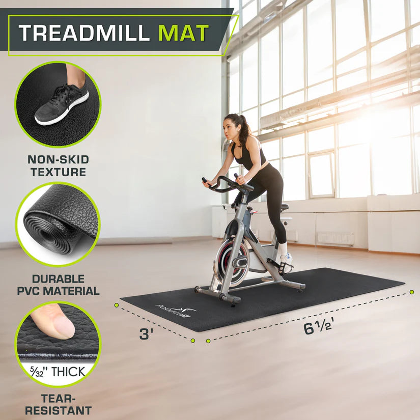 FitFloors ProSource Treadmill Mat - black