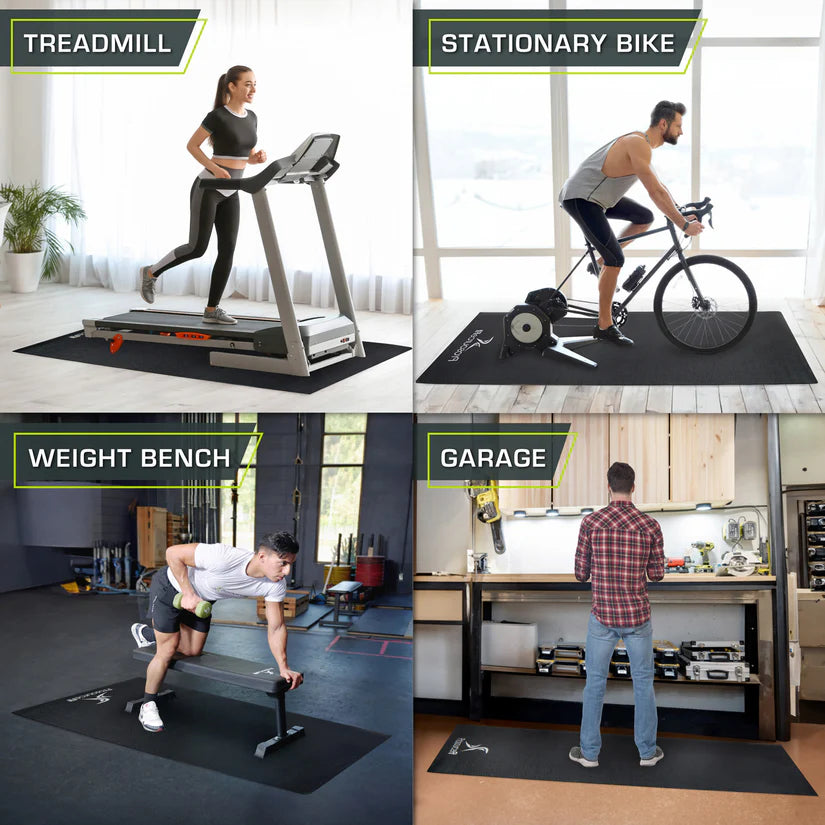FitFloors ProSource Treadmill Mat - black