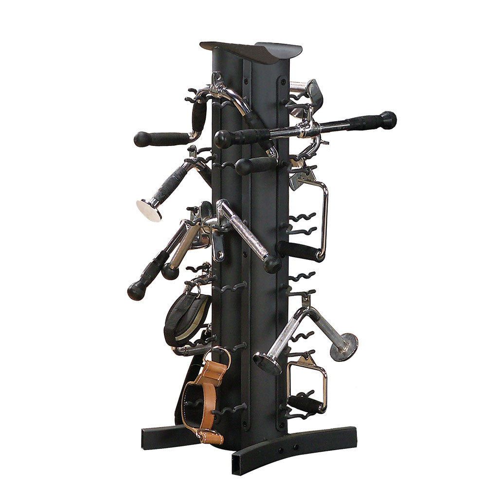 Body-Solid Vertical Accessory Rack for Cable Handles & Straps