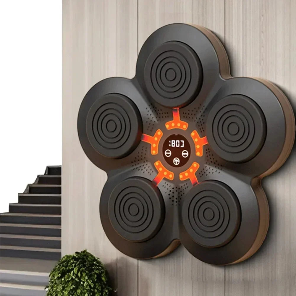 Smart Bluetooth-Enabled LED Wall Boxing Target with USB Charging for Enhanced Training Experience