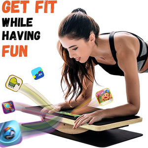 Level Up Your Leg Workout with Our 350LBS Wooden Balance Board! Perfect for Standing Desks! 🏋️‍♂️💪 #FitnessGoals #BalanceBoard