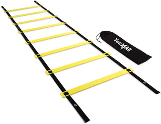 Elevate Your Game with the Speed and Agility Training Ladder - 8 Rung Design in Vibrant Yellow