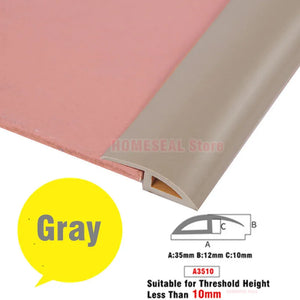 Transform Your Space with 1M Soft PVC Self-Adhesive Floor Transition Strip - Perfect for Carpet Edging and Seam Sealing!