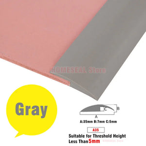 Transform Your Space with 1M Soft PVC Self-Adhesive Floor Transition Strip - Perfect for Carpet Edging and Seam Sealing!