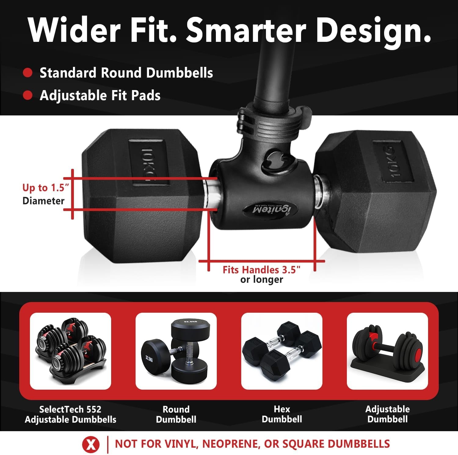 Dumbbell Barbell Converter Bar