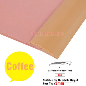 Transform Your Space with 1M Soft PVC Self-Adhesive Floor Transition Strip - Perfect for Carpet Edging and Seam Sealing!