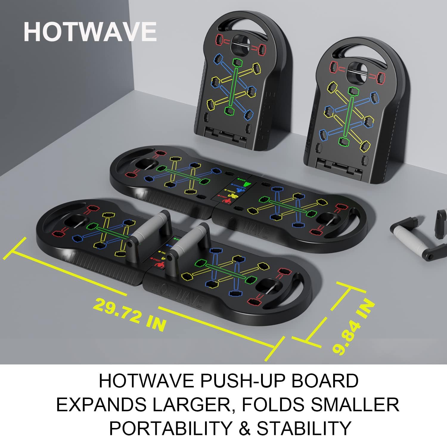 HOTWAVE Push Up Board