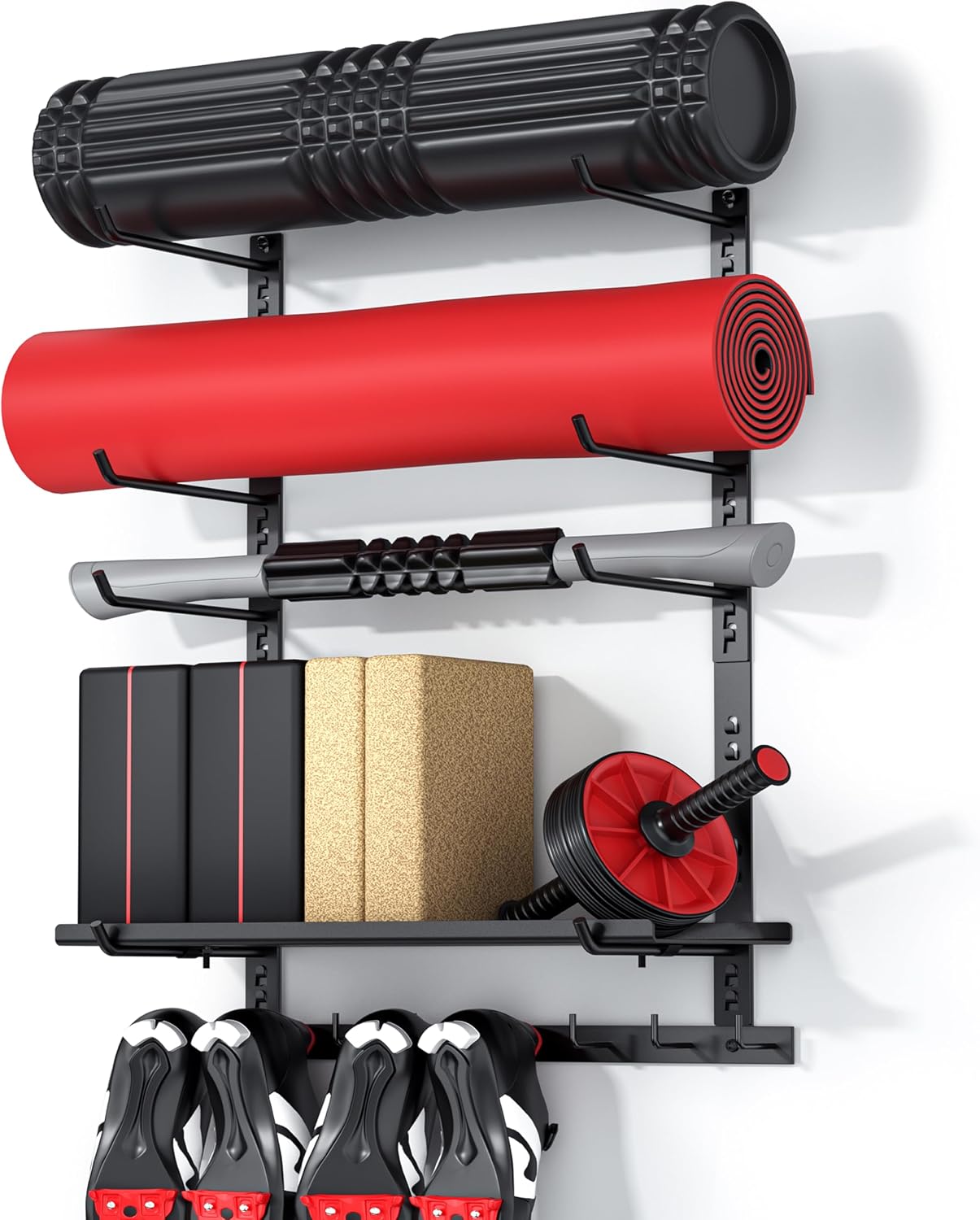 Home Gym Wall Storage Shelf