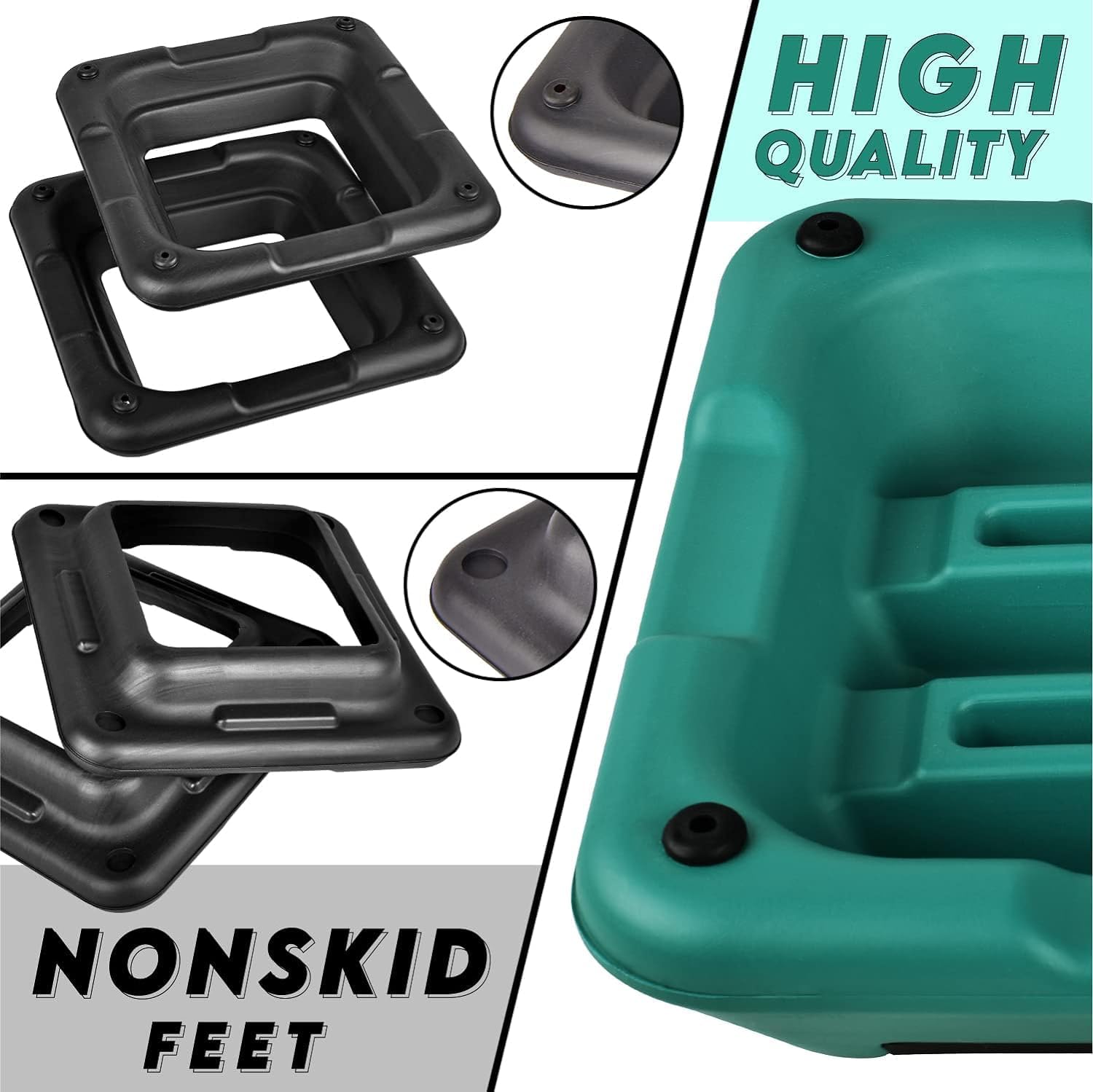 High Aerobic Step Platform & Stackable Risers