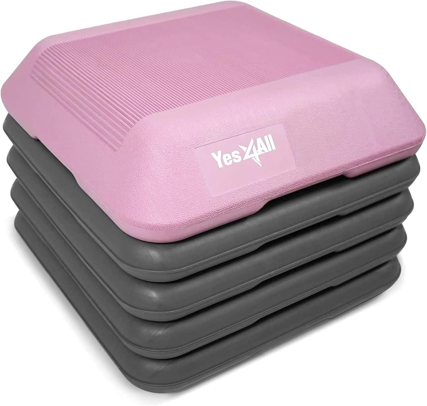 High Aerobic Step Platform & Stackable Risers