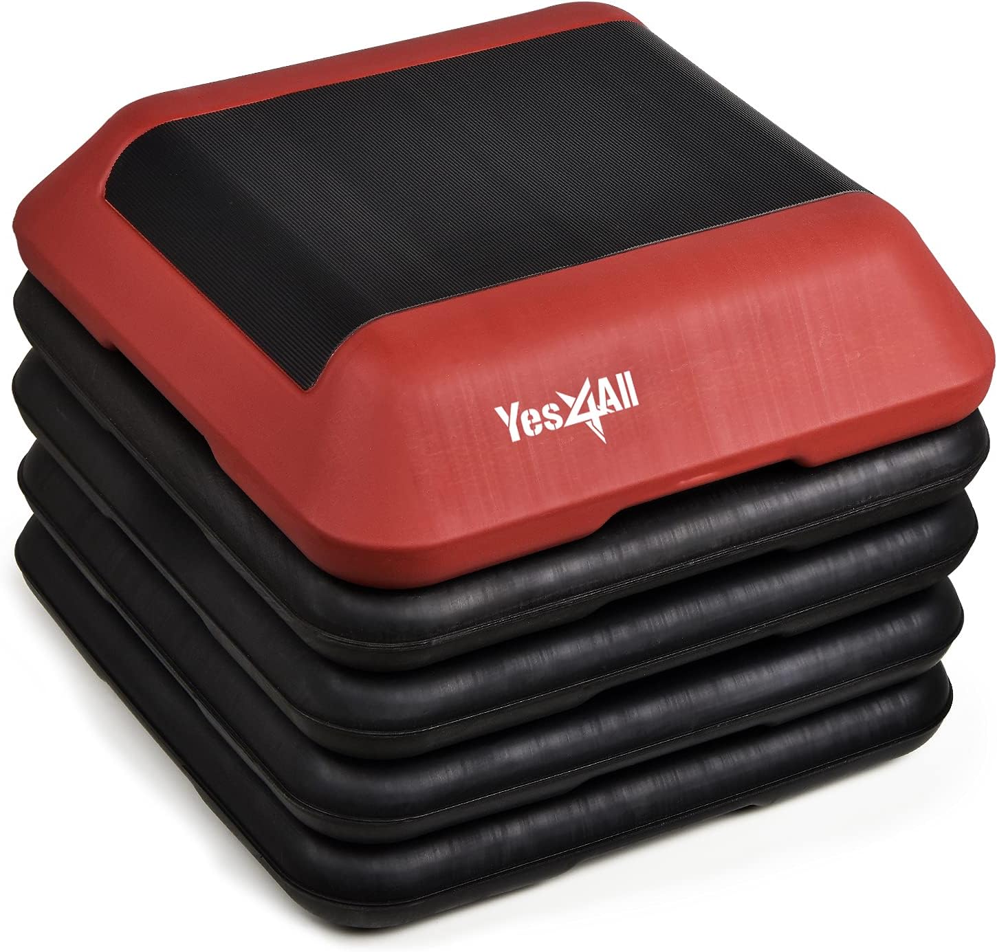 High Aerobic Step Platform & Stackable Risers