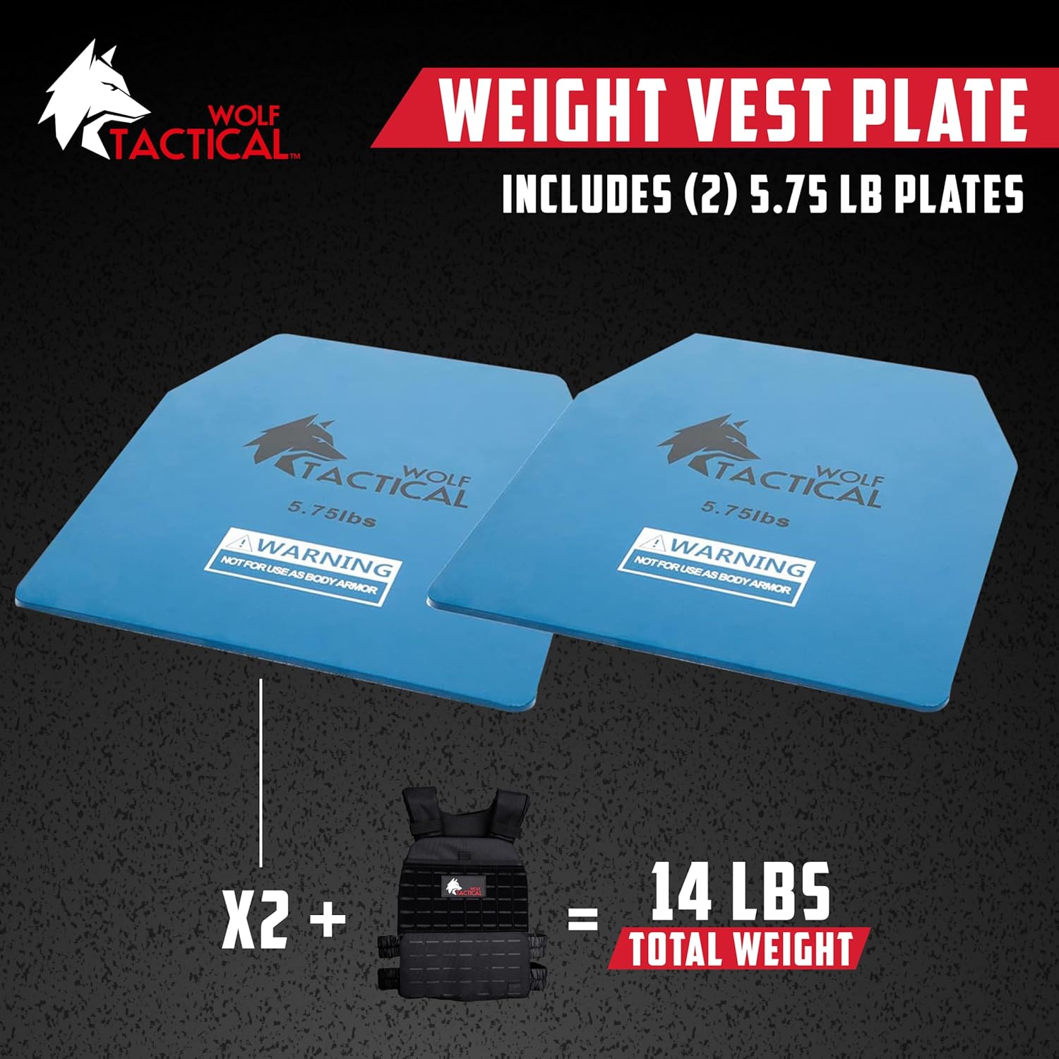 Weight Vest Plates