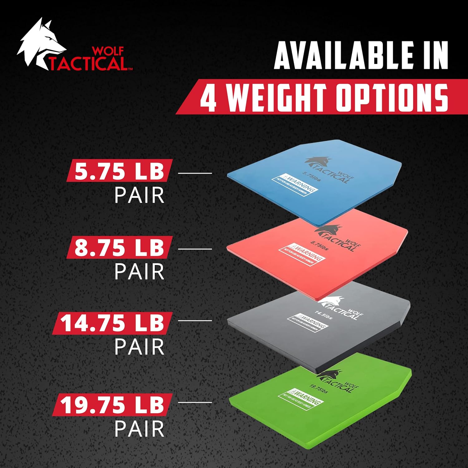 Weight Vest Plates