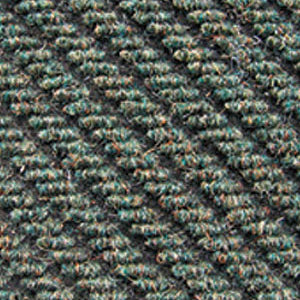 CarpeTile Sport interlocking carpet tile Autumn Green color option product shot