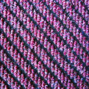 CarpeTile Sport interlocking carpet tile Cranberry color option product shot